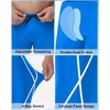 image:imageRoadbox Swim Jammers for Men Athletic Swimsuit for Training Racing Quick Dry Endurance Competitive Swimming Shorts UPF 50Blue Hits White Line