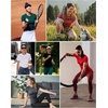 image:imageRoadbox Womens Compression Shirts Short Sleeve Workout Tops Athletic Gym TShirt Yoga Running Quick Dry Base LayerDeep Purple
