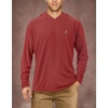image:imageRoadbox UPF 50 Fishing Shirts for Men Long Sleeve UV Sun Protection Hoodie Outdoor Hiking Running Swimming Rash Guard1 Packbeet Red