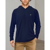 image:imageRoadbox UPF 50 Fishing Shirts for Men Long Sleeve UV Sun Protection Hoodie Outdoor Hiking Running Swimming Rash Guard1 Packdark Blue