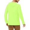 image:imageRoadbox UPF 50 Fishing Shirts for Men Long Sleeve UV Sun Protection Hoodie Outdoor Hiking Running Swimming Rash Guard1 Packfluorescent Green
