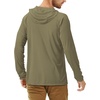 image:imageRoadbox UPF 50 Fishing Shirts for Men Long Sleeve UV Sun Protection Hoodie Outdoor Hiking Running Swimming Rash Guard1 Packkhaki