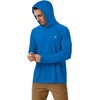 image:imageRoadbox UPF 50 Fishing Shirts for Men Long Sleeve UV Sun Protection Hoodie Outdoor Hiking Running Swimming Rash Guard1 Packlake Blue