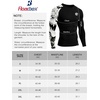 image:imageRoadbox Mens UPF 50 BJJ Rash Guard Jiu Jitsu Long Sleeve Compression Shirts MMA Athletic Base Layer Wrestling GrapplingBlackwhite Dragon