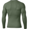 image:imageRoadbox Mens UPF 50 BJJ Rash Guard Jiu Jitsu Long Sleeve Compression Shirts MMA Athletic Base Layer Wrestling GrapplingGreen