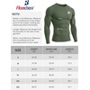 image:imageRoadbox Mens UPF 50 BJJ Rash Guard Jiu Jitsu Long Sleeve Compression Shirts MMA Athletic Base Layer Wrestling GrapplingGreen