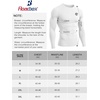image:imageRoadbox Mens UPF 50 BJJ Rash Guard Jiu Jitsu Long Sleeve Compression Shirts MMA Athletic Base Layer Wrestling GrapplingWhite