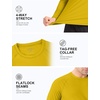 image:imageRoadbox Mens UPF 50 BJJ Rash Guard Jiu Jitsu Long Sleeve Compression Shirts MMA Athletic Base Layer Wrestling GrapplingYellow