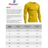 image:imageRoadbox Mens UPF 50 BJJ Rash Guard Jiu Jitsu Long Sleeve Compression Shirts MMA Athletic Base Layer Wrestling GrapplingYellow