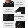 image:imageRoadbox Swim Shirts for Men UPF 50 Short Sleeve Rash Guard UV Sun Protection Quick Dry Water TShirt for Surfing and BeachBlack
