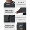 image:imageRoadbox Swim Shirts for Men UPF 50 Short Sleeve Rash Guard UV Sun Protection Quick Dry Water TShirt for Surfing and BeachDark Gray