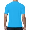 image:imageRoadbox Swim Shirts for Men UPF 50 Short Sleeve Rash Guard UV Sun Protection Quick Dry Water TShirt for Surfing and BeachLake Blue