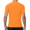 image:imageRoadbox Swim Shirts for Men UPF 50 Short Sleeve Rash Guard UV Sun Protection Quick Dry Water TShirt for Surfing and BeachOrange