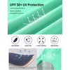 image:imageRoadbox Swim Shirts for Men UPF 50 Short Sleeve Rash Guard UV Sun Protection Quick Dry Water TShirt for Surfing and BeachSea Green
