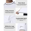 image:imageRoadbox Swim Shirts for Men UPF 50 Short Sleeve Rash Guard UV Sun Protection Quick Dry Water TShirt for Surfing and BeachWhite
