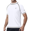 image:imageRoadbox Swim Shirts for Men UPF 50 Short Sleeve Rash Guard UV Sun Protection Quick Dry Water TShirt for Surfing and BeachWhite