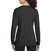 image:imageRoadbox Womens UPF 50 Sun Protection Shirts Long Sleeve Quick Dry Swim Rash Guard Lightweight Workout Running Hiking Tops02 Black