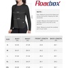 image:imageRoadbox Womens UPF 50 Sun Protection Shirts Long Sleeve Quick Dry Swim Rash Guard Lightweight Workout Running Hiking Tops02 Black
