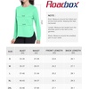 image:imageRoadbox Womens UPF 50 Sun Protection Shirts Long Sleeve Quick Dry Swim Rash Guard Lightweight Workout Running Hiking Tops04 Light Green