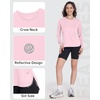 image:imageRoadbox Womens UPF 50 Sun Protection Shirts Long Sleeve Quick Dry Swim Rash Guard Lightweight Workout Running Hiking Tops05 Pink