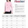 image:imageRoadbox Womens UPF 50 Sun Protection Shirts Long Sleeve Quick Dry Swim Rash Guard Lightweight Workout Running Hiking Tops05 Pink