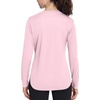 image:imageRoadbox Womens UPF 50 Sun Protection Shirts Long Sleeve Quick Dry Swim Rash Guard Lightweight Workout Running Hiking Tops05 Pink