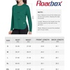 image:imageRoadbox Womens UPF 50 Sun Protection Shirts Long Sleeve Quick Dry Swim Rash Guard Lightweight Workout Running Hiking Tops06 Dark Green