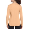image:imageRoadbox Womens UPF 50 Sun Protection Shirts Long Sleeve Quick Dry Swim Rash Guard Lightweight Workout Running Hiking Tops08 Light Orange