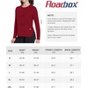 image:imageRoadbox Womens UPF 50 Sun Protection Shirts Long Sleeve Quick Dry Swim Rash Guard Lightweight Workout Running Hiking Tops10 Dark Red