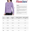 image:imageRoadbox Womens UPF 50 Sun Protection Shirts Long Sleeve Quick Dry Swim Rash Guard Lightweight Workout Running Hiking Tops12 Purple