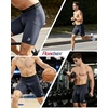 image:imageRoadbox Mens Compression Shorts Spandex Athletic Running Shorts Performance Workout Underwear for Sports BasketballGrey