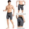 image:imageRoadbox Mens Compression Shorts Spandex Athletic Running Shorts Performance Workout Underwear for Sports BasketballLight Grey