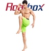 image:imageRoadbox Mens Compression Shorts Spandex Athletic Running Shorts Performance Workout Underwear for Sports BasketballNeon Green