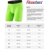 image:imageRoadbox Mens Compression Shorts Spandex Athletic Running Shorts Performance Workout Underwear for Sports BasketballNeon Green