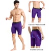 image:imageRoadbox Mens Compression Shorts Spandex Athletic Running Shorts Performance Workout Underwear for Sports BasketballPurple