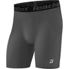 image:imageRoadbox Mens Compression Shorts Spandex Athletic Running Shorts Performance Workout Underwear for Sports BasketballLight Grey