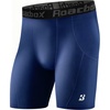 image:imageRoadbox Mens Compression Shorts Spandex Athletic Running Shorts Performance Workout Underwear for Sports BasketballNavy Blue