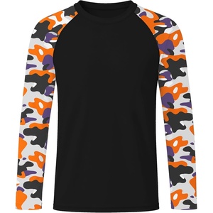 image:imageRoadbox Boys Rash Guard Long Sleeve UPF 50 Kids Toddler Swim Shirt UV Sun Protection Youth Water Shirts for Beach SurfBblack