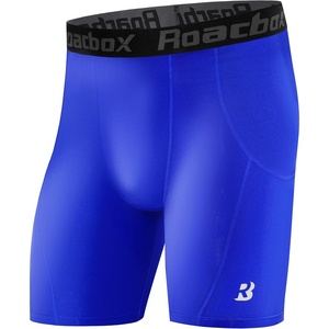 image:imageRoadbox Mens Compression Shorts Spandex Athletic Running Shorts Performance Workout Underwear for Sports BasketballRoyal Blue