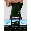 image:imageRoadbox Mens Sleeveless Compression Shirt Athletic Workout Tank Tops Sports Running Slimming Base LayerArmy Green