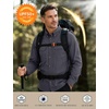 image:imageRoadbox Mens Sun Protection Fishing Shirt Long Sleeve Cool Dry Lightweight UPF 50 Shirts for Hiking Safari Camping TravelDark Grey