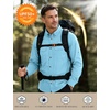 image:imageRoadbox Mens Sun Protection Fishing Shirt Long Sleeve Cool Dry Lightweight UPF 50 Shirts for Hiking Safari Camping TravelSky Blue