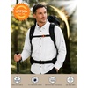 image:imageRoadbox Mens Sun Protection Fishing Shirt Long Sleeve Cool Dry Lightweight UPF 50 Shirts for Hiking Safari Camping TravelWhite