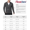 image:imageRoadbox Mens Sun Protection Hoodie Jacket UPF 50 Full Zip Long Sleeve SPF UV Shirts for Hiking Fishing02 Dark Gray