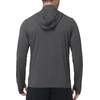 image:imageRoadbox Mens Sun Protection Hoodie Jacket UPF 50 Full Zip Long Sleeve SPF UV Shirts for Hiking Fishing02 Dark Gray