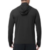 image:imageRoadbox Mens Sun Protection Hoodie Jacket UPF 50 Full Zip Long Sleeve SPF UV Shirts for Hiking Fishing04 Black