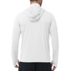 image:imageRoadbox Mens Sun Protection Hoodie Jacket UPF 50 Full Zip Long Sleeve SPF UV Shirts for Hiking Fishing06 White