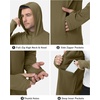 image:imageRoadbox Mens Sun Protection Hoodie Jacket UPF 50 Full Zip Long Sleeve SPF UV Shirts for Hiking Fishing07 Khaki