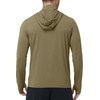 image:imageRoadbox Mens Sun Protection Hoodie Jacket UPF 50 Full Zip Long Sleeve SPF UV Shirts for Hiking Fishing07 Khaki