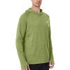 image:imageRoadbox UPF 50 Fishing Shirts for Men Long Sleeve UV Sun Protection Lightweight Rash Guard Hoodie for Hiking WorkoutGreen